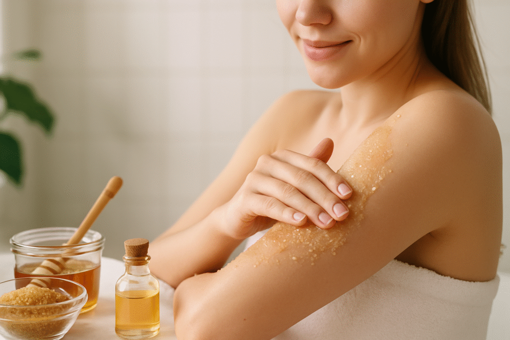 Domowy peeling do ciała DIY – krok po kroku