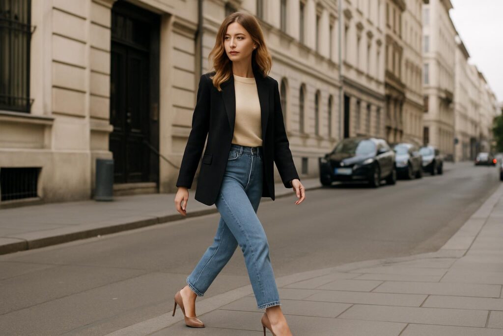 Szpilki do jeansów – jak stworzyć look na co dzień z nutą elegancji