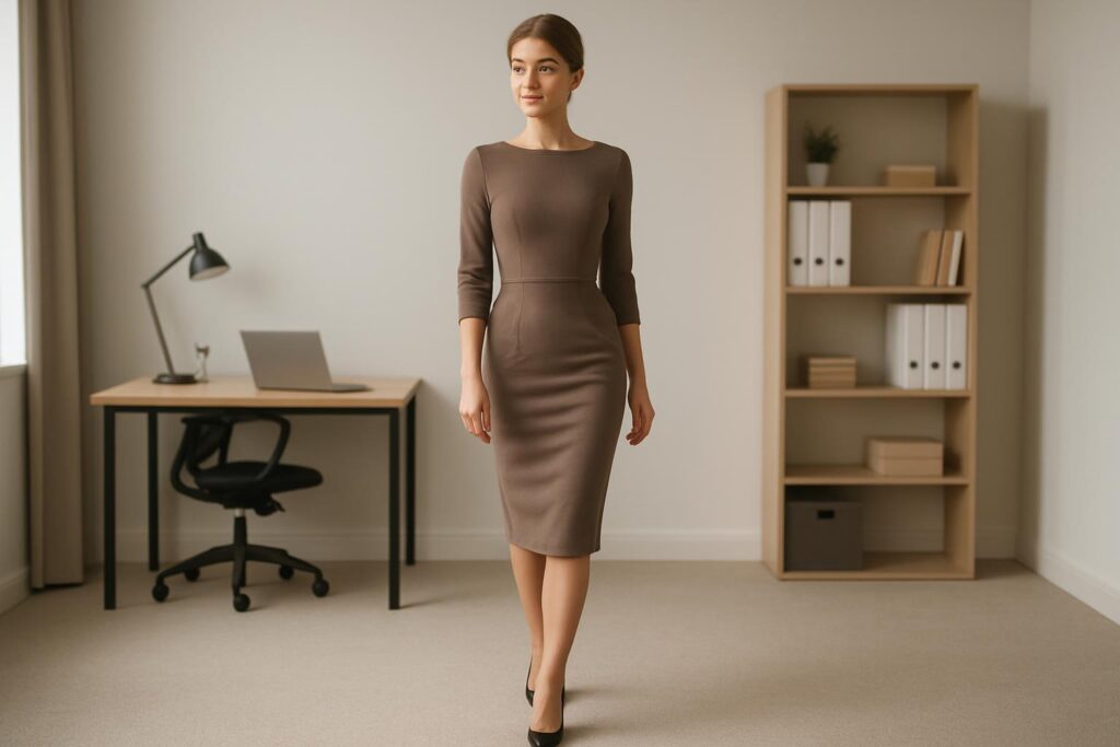 Szpilki do sukienki ołówkowej – elegancja w pracy
