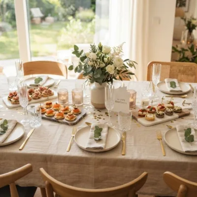 Menu na urodziny dziecka dla dorosłych: Jak połączyć dziecięcą radość z elegancją dla gości?